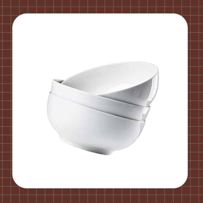 Eternal Night Large Soup Bowl, Pho Bowls, Large Ramen Bowl Set Of 3